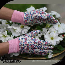 SRSAFETY Beste gedruckte Blumen Dame Garten Hand Handschuhe